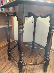 lot 42 image: Hexagon Accent Table