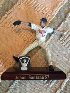 lot 253 image: Johan Santana Figure