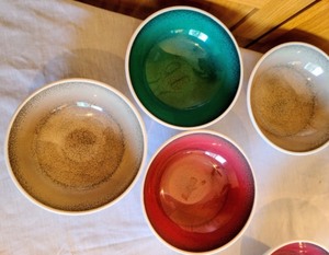 lot 188 image: Laurie Gates Melamine Bowl Set
