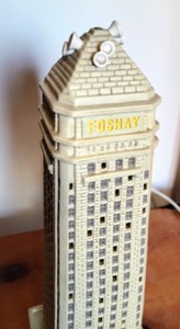 lot 247 image: Foshay Tower Table Lamp