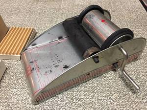 lot 305 image: Vintage Rotary Printing Press