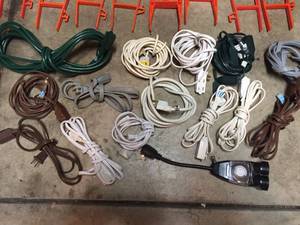 lot 312 image: Extension Cords and Cord Reels