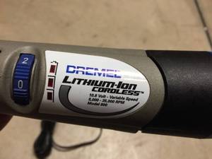 lot 337 image: Rechargeable Dremel