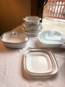 lot 151 image: Corning Ware Casserole Collection