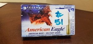 (20) Rounds 5.56x45mm
