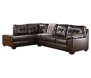 lot 3 image: New Signature Design By Ashley Alliston 2-Piece Sectional with Chaise - LAF SOFA SET - LOW $500.00 RESERVE