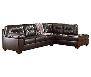 lot 4 image: New Signature Design By Ashley Alliston 2-Piece Sectional with Chaise - RAF SOFA SET - LOW $500.00 RESERVE