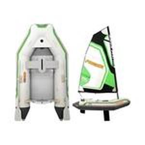 lot 19 image: Pioneer- Inflatable Sailing Dinghy boat, OP-227. FLOOR DISPLAY  Retails for $3.598.00 - SPRING IS AROUND THE CORNER