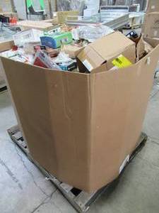 lot 211 image: WHOLESALE MIXED PALLET OF MISCELLANEOUS PLUMBING, ELECTRICAL MATERIALS AND MORE