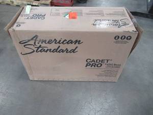 lot 100 image: American Standard 1.28GPF 2 Piece Cadet Pro Compact Rh El Bowl in White 3517F101.020