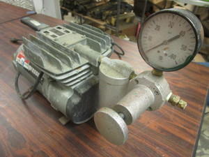 lot 821 image: VINTAGE MARATHON ELECTRIC AIR COMPRESSOR