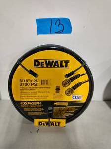DEWALT 516 in. x 25 ft. 3700 psi ReplacementExtension Hose