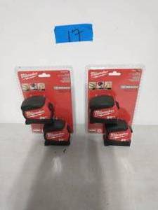 2 25 ft. x 1.2 in. Compact Wide Blade Tape Measure (2-Pack EACH