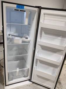 GALANZ 11 cu. ft. Frost Free Convertible Upright Freezer or Fridge in Stainless Steel with Electronic Temperature Control