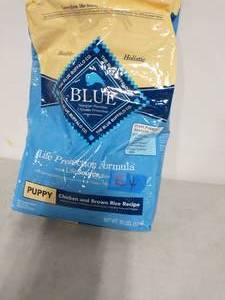 2 BAGS OF 30 LBS EACH OF Blue Buffalo Life Protection Formula PUPPY Chicken & Brown Rice Recipe Dry Dog Food
