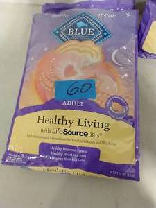 3 BAGS OF Blue Buffalo Indoor Health Chicken & Brown Rice Recipe Adult Dry Cat Food 15LBS EACH