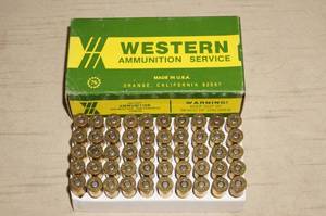 lot 52 image: Box of Western .38 Special Reload Ammo