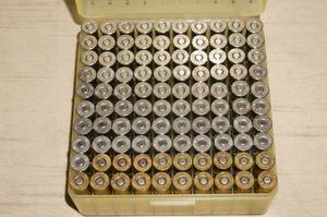 lot 53 image: Box of .357 Magnum Reload Ammo