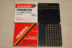 lot 69 image: 2 Partial Boxes of Small Rifle Primers