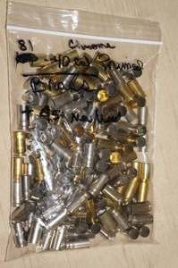lot 81 image: 120 Empty Primed .40 Casings