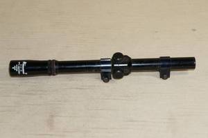 lot 143 image: Vintage Glenfield 4 x 15 Opti Centered Coated Rifle Scope