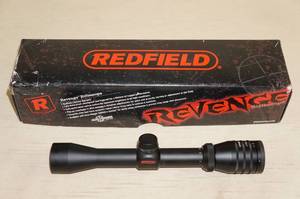 lot 140 image: Redfield Revenge 2-7x34 4 Plex Rifle Scope