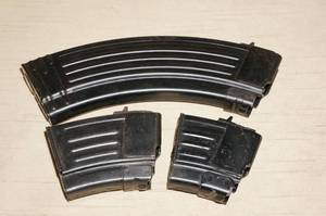 lot 114 image: 3 7.62 x 39 Magazines