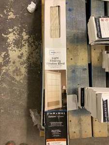 LIGHT FILTERING WINDOW BLINDS