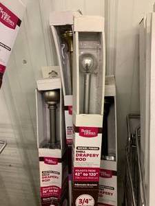 DRAPERY RODS