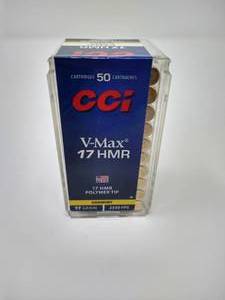 50 Rounds 17 HMR Ammunition