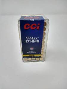 50 Rounds 17 HMR Ammunition