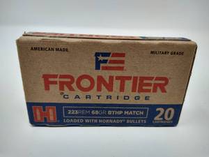 20 Rounds .223 BTHP Ammunition