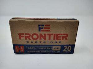 20 Rounds 5.56 FMJ Ammunition