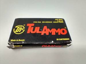 20 Rounds .223 Hollow Point Ammunition