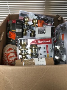 lot 47 image: Huge Box of Door Knobs and Door Locks