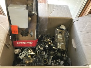 lot 48 image: Large Box of Door Knobs