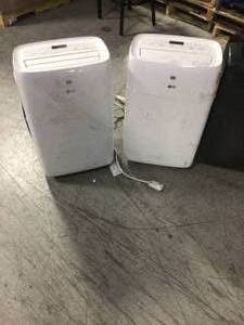 Pallet of assorted used  Portable Air Conditioners various conditions units only no accesories see pictures