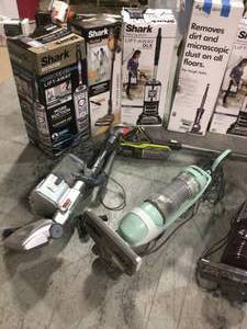 Pallet of assorted vacuums used customer returns various conditions see pictures