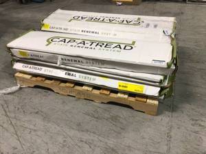 Pallet with Cap A Tread Laminate to cover stairs see pictures