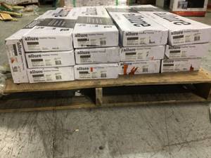Lot of 13 cases of Alberta Spruce 6 in. W x 36 in. L Luxury Vinyl Plank Flooring (24 sq. ft.  case) see pictures