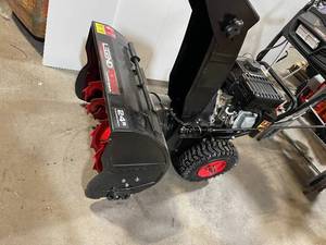 Legend Force 24 in. Two-Stage Gas Snow Blower with Electric Start In working conditions