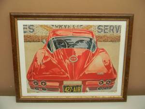 DANA FORRESTER  - STINGRAY REFLECTIONS - HAND SIGNED AND NUMBERED LIMITED EDITION -  #37 OF 700 - PROFESSIONALLY FRAMED - GREAT PIECE - APPROX 20 BY 15 - SEE PICTURES
