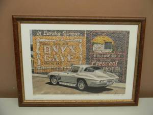 DANA FORRESTER  - THE SILVER BULLET - BLOOMINGTON GOLD 1999 - HAND SIGNED AND NUMBERED LIMITED EDITION -  #31 OF 700 - PROFESSIONALLY FRAMED - GREAT PIECE - APPROX 20 BY 15 - SEE PICTURES