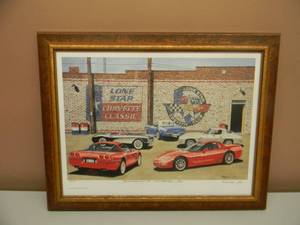 DANA FORRESTER  - FIVE GENERATIONS - BLOOMINGTON GOLD 2001 - HAND SIGNED AND NUMBERED LIMITED EDITION -  #13 OF 700 - PROFESSIONALLY FRAMED - GREAT PIECE - APPROX 20 BY 15 - SEE PICTURES