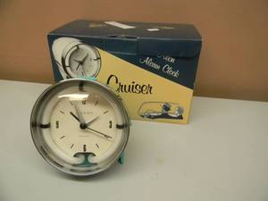 CLASSIC CICENA CRUISER NEON ALARM CLOCK MODEL 10406 - IN BOX -SEE PICTURES