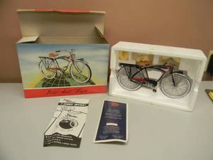 SCHWINN BLACK PHANTOM XONEX 16 RATIO DIE CAST METAL BIKE - IN BOX - SEE PICTURES