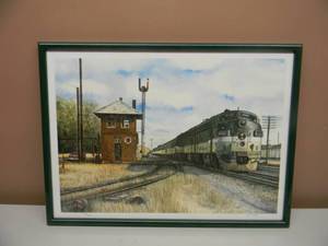 Artist Signed and Numbered JOHN CARTWRIGHT - 478 OF 500 - PROFESSIONALLY FRAMED - APPROX 23 BY 17 - SEE PICTURES