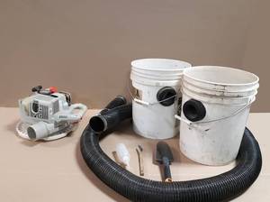 Echo 2-Cylcle Water Pump w Hose and Buckets - For use with Gold Buddy Sluice