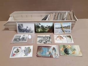 Large Lot of Postcards and Photos 1900s and Up