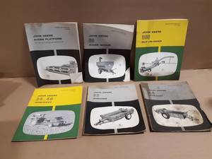 (6) John Deere Manuals
